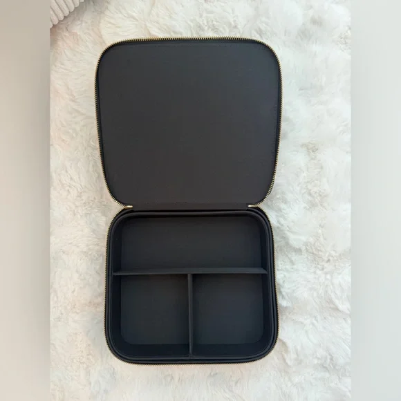 CHANEL Black Embossed Beauty Pouch - Picture 4 of 6